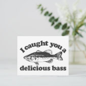 私はあなたに美味しいバスを食べた ポストカード (スタンド正面)