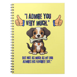 私はあなたに非常に感心する ノートブック