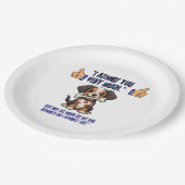 私はあなたに非常に感心する ペーパープレート (アングル)