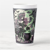 私はあなたに魔法をかける カフェラテマグ (正面)