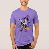 私はあなたに魔法をかける トライブレンドTシャツ (正面)