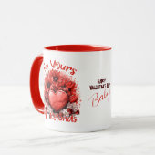 私はあなたのいいえ返金バレンタインデーのコーヒーマグ マグカップ (正面左)