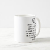 私はあなたのおじいちゃんのために熊と戦う、コーヒーマグ コーヒーマグカップ (正面右)