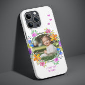 私はあなたのおばあちゃん写真カラフルフローラモダン Case-Mate iPhoneケース