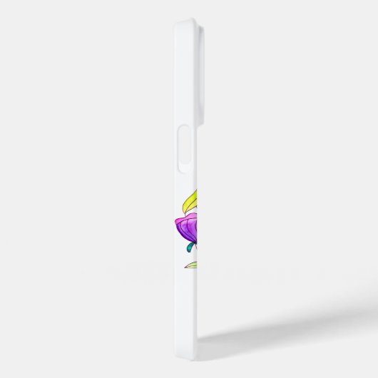 私はあなたのおばあちゃん写真カラフルフローラモダン Case-Mate iPhoneケース (裏面 / 右)