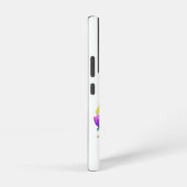 私はあなたのおばあちゃん写真カラフルフローラモダン SAMSUNG GALAXYケース (右側面)