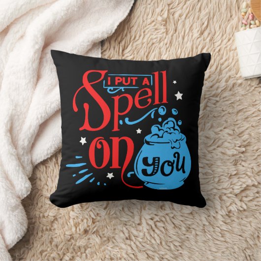 私はあなたのおもしろいハロウィーン魔術に魔法をかける クッション (ブランケット)