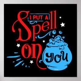 私はあなたのおもしろいハロウィーン魔術に魔法をかける ポスター