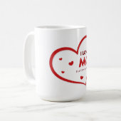 私はあなたのお母さん幸せな母の日コーヒーマグ コーヒーマグカップ (正面左)