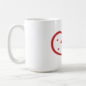 私はあなたのお母さん幸せな母の日コーヒーマグ コーヒーマグカップ (左)