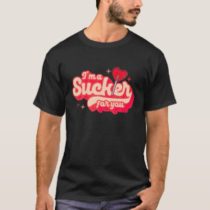 私はあなたのお菓子ファンの吸血者ですポップ・アートの棒つきキャンデ Tシャツ