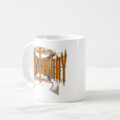 私はあなたのこけももです コーヒーマグカップ (正面左)