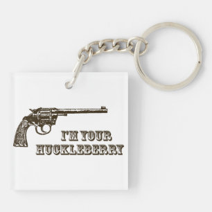 私はあなたのこけもも西部銃です キーホルダー
