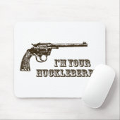 私はあなたのこけもも西部銃です マウスパッド (マウス)