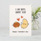 私はあなたのことが大好きで、バレンタインデーを幸せに サンキューカード (スタンド正面)