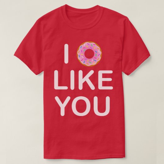 私はあなたのことが好きだ Tシャツ (デザイン正面)