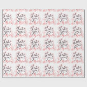 私はあなたのことばの芸術が大好き ラッピングペーパー (フラット)