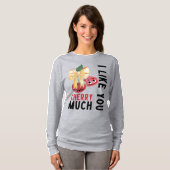 私はあなたのさくらんぼが好き Tシャツ (正面フル)