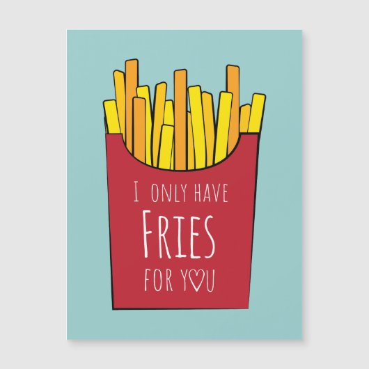 私はあなたのためだけにフライを持っている (正面)