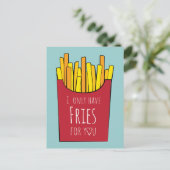 私はあなたのためだけにフライを持っている ポストカード (スタンド正面)