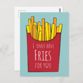 私はあなたのためだけにフライを持っている ポストカード (正面/裏面)