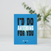 私はあなたのためなら何でもする – まあ、それ以外は ポストカード (スタンド正面)