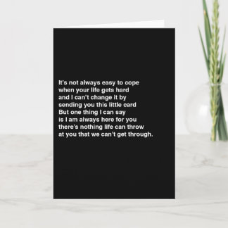 私はあなたのためにここにいます カード