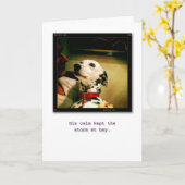 私はあなたのためにここにいます カード (黄色い花)