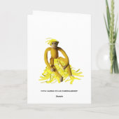 私はあなたのためにバナナだ カード (裏面)