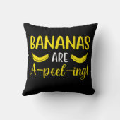 私はあなたのためにバナナだ クッション (裏面)