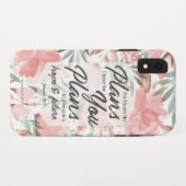 私はあなたのために持っている計画を知っているエレミヤ29:11 Case-Mate iPhoneケース (裏面(横))