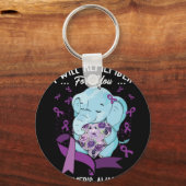 私はあなたのために覚えているアルツハイマー認識度 キーホルダー (正面)