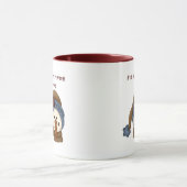 私はあなたのために雪だるまを溶かします マグカップ (中央)