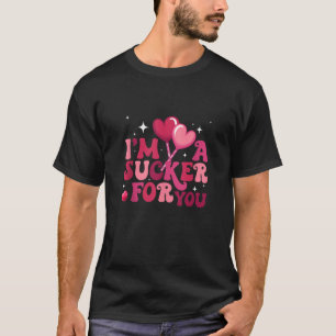私はあなたのための吸い物であるキャンディハート愛ハッピーバティー Tシャツ