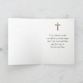 私はあなたのための蝋燭を完全なメリー今日つけました カード (内部)