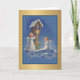 私はあなたのための蝋燭を聖母マリアの天使今日つけました シーズンカード