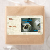 私はあなたのふわふわした毛を作った ラベル (インサイチュ)