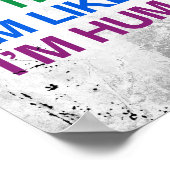 私はあなたのような人間だ ポスター (角)