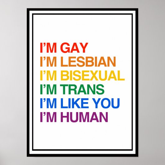 私はあなたのような人間だ ポスター (正面)