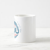 私はあなたのような友達が出来て幸運だ コーヒーマグカップ (中央)