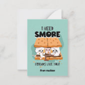 私はあなたのような友達が必要な教室バレンタイン ノートカード (正面)