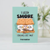 私はあなたのような友達が必要な教室バレンタイン 招待状 (スタンド正面)