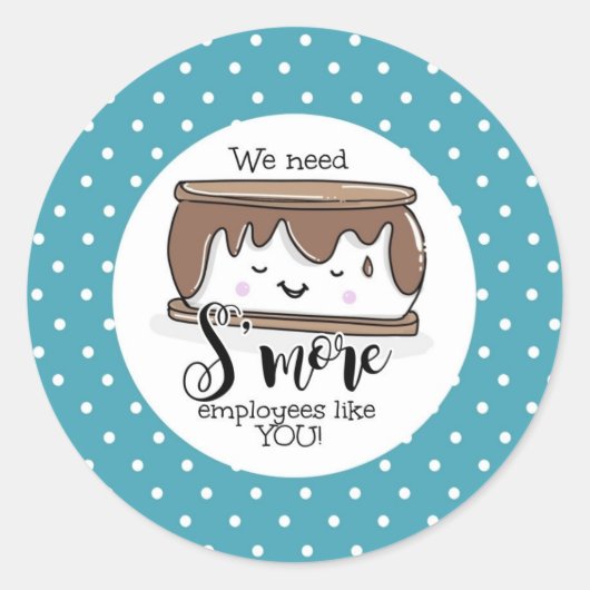 私はあなたのようなSのより多くの従業員のクリスマスプレゼントが必要 ラウンドシール (正面)