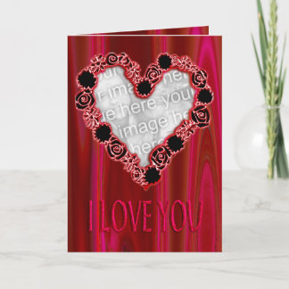 私はあなたのアートデコテンプレート シーズンカード