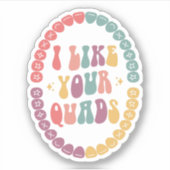 私はあなたのカード、歯科衛生士、歯医者ギフトが好き シール (正面)