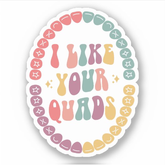 私はあなたのカード、歯科衛生士、歯医者ギフトが好き シール (正面)