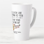 私はあなたのギターに聞似合うかもしれ遊ない カフェラテマグ (右アングル)