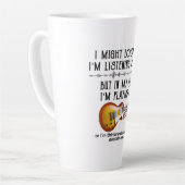 私はあなたのギターに聞似合うかもしれ遊ない カフェラテマグ (左アングル)