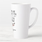 私はあなたのギターに聞似合うかもしれ遊ない カフェラテマグ (右)