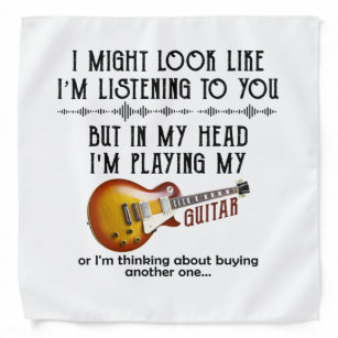 私はあなたのギターに聞似合うかもしれ遊ない バンダナ